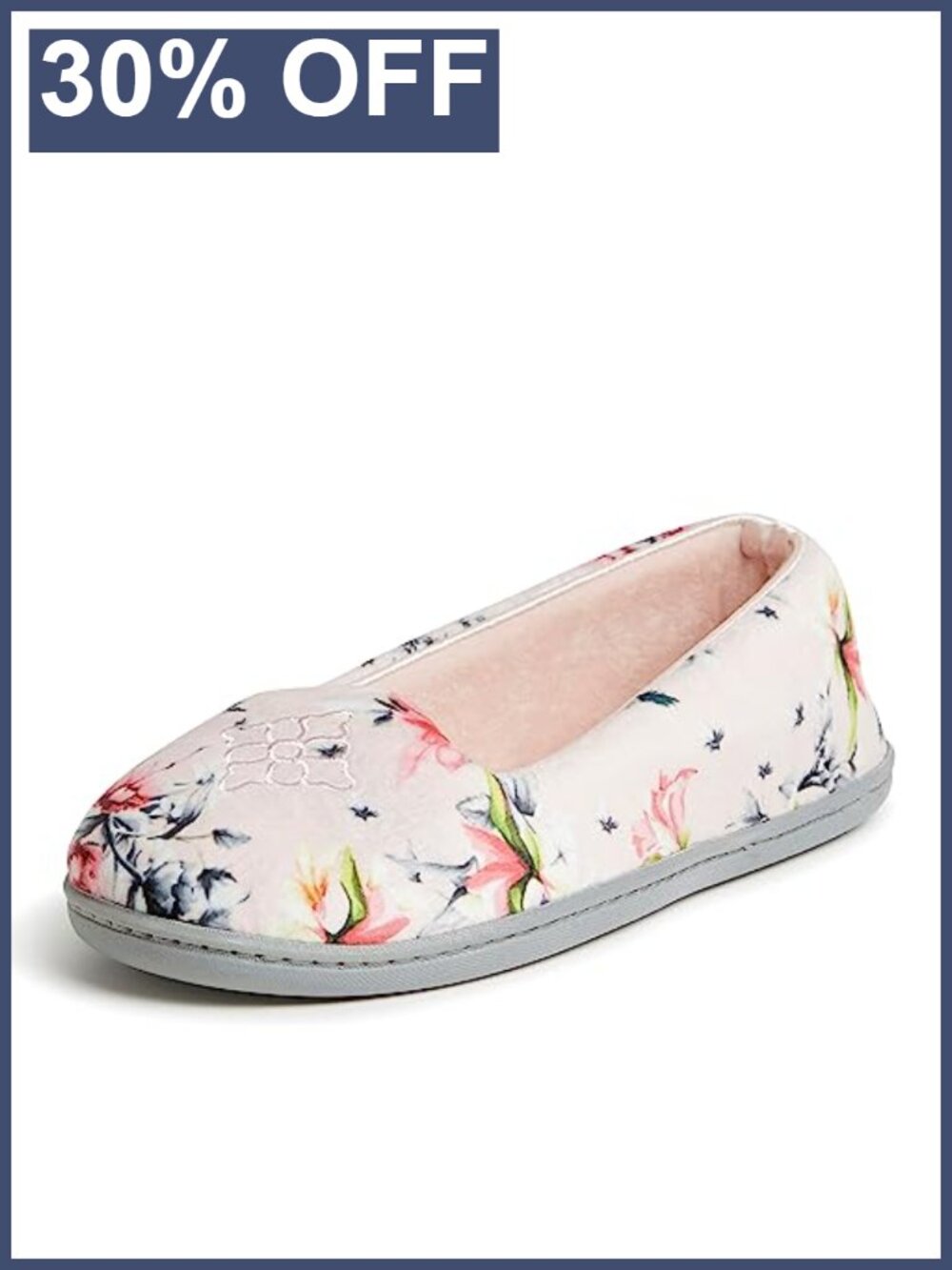 Women's Memory Foam Wide Width House Slipper Cozy Loafer